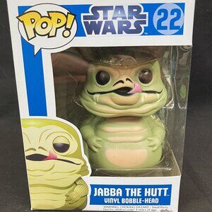Star Wars - Jabba the Hut Funko POP! Vinyl #22 - New in First Edition Blue Box
